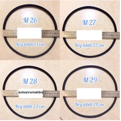 KARET MESIN CUCI BERBAGAI UKURAN 1 PCS VBELT V BELT V-BELT WASHING