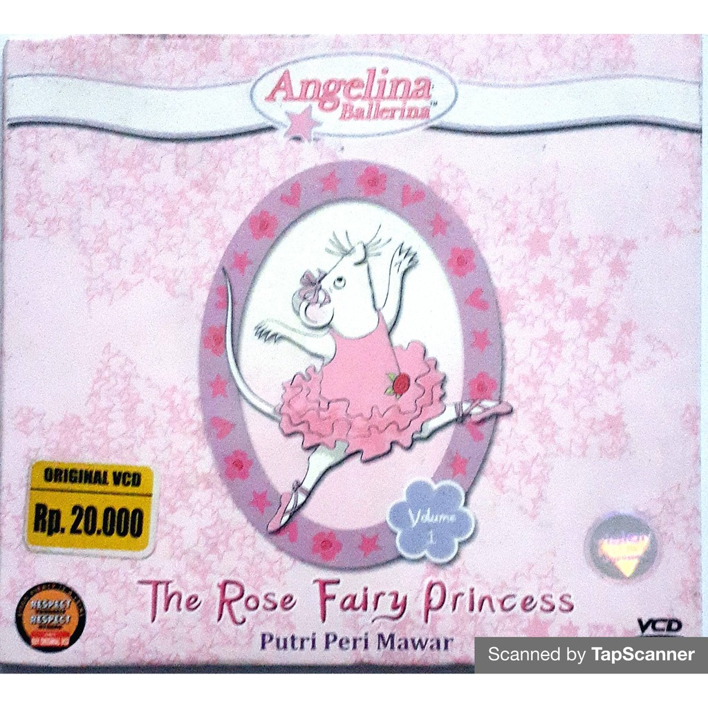 Angelina Ballerina Volume 1 : The Rose Fairy Princess | VCD Original