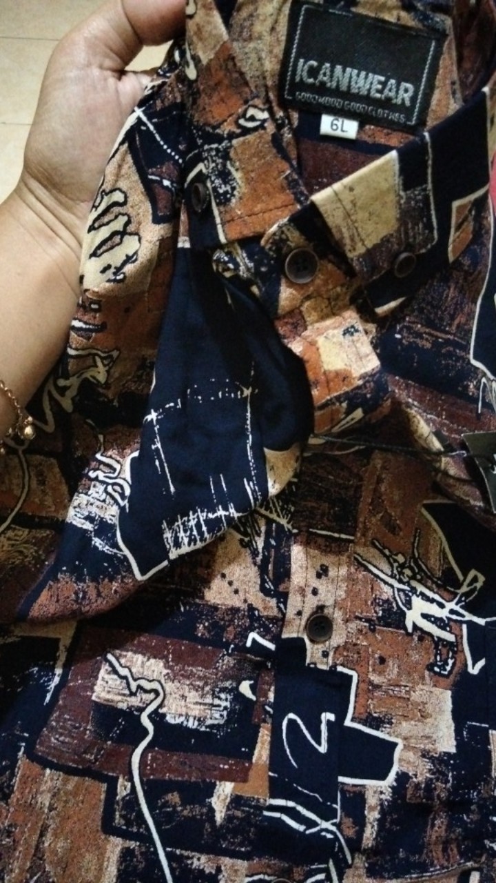 Kemeja Floral Xxl Xxxl 6xl 5xl Kemeja Surfing Big Kemeja Floral Jumbo Kemeja Pria Jumbo Best Seller