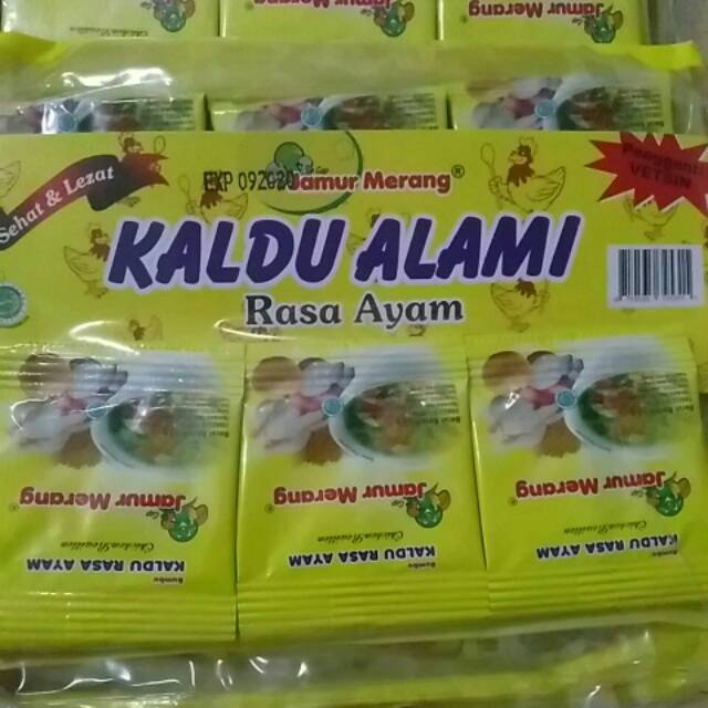 

NEW!!! KEMASAN SACET kaldu alami jamur merang varian AYAM NON MSG