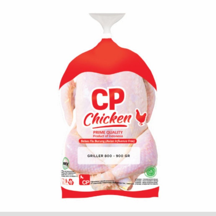 

Cp Chiken Size A Frozen / Berat 0.9 - 1 Kg