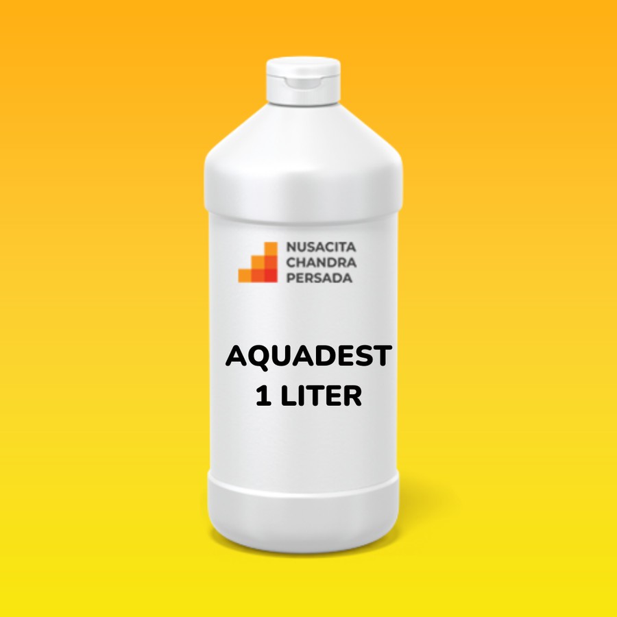 Aquadest / Akuades / Aquades / Air Suling / Air Aki Radiator 1 liter