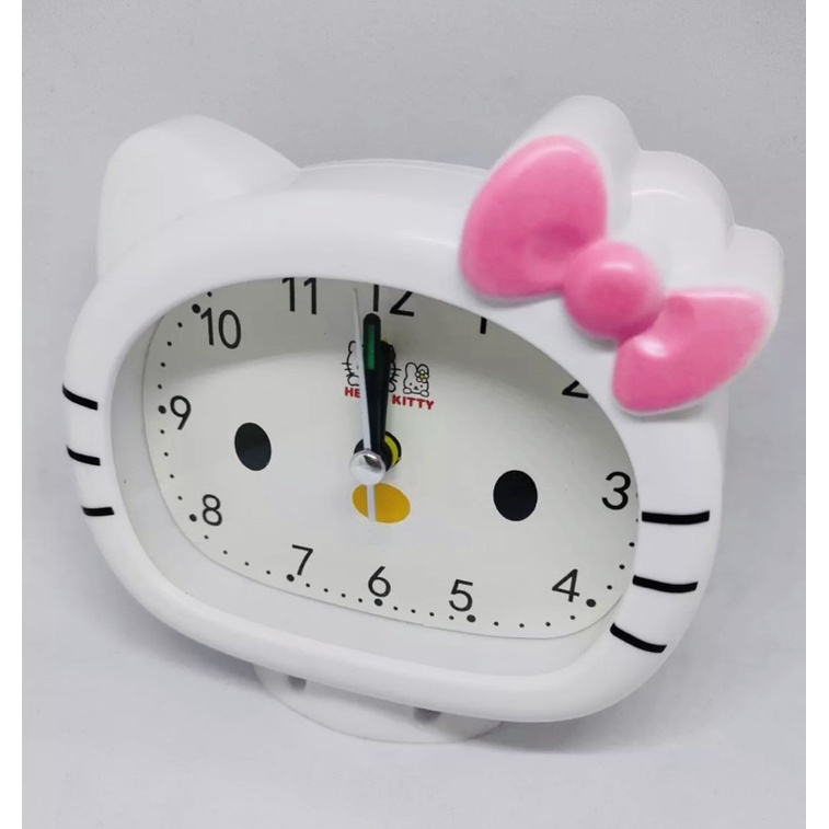 JAM WEKER ALARM MEJA ANAK KARAKTER KEROPI HELO KITY
