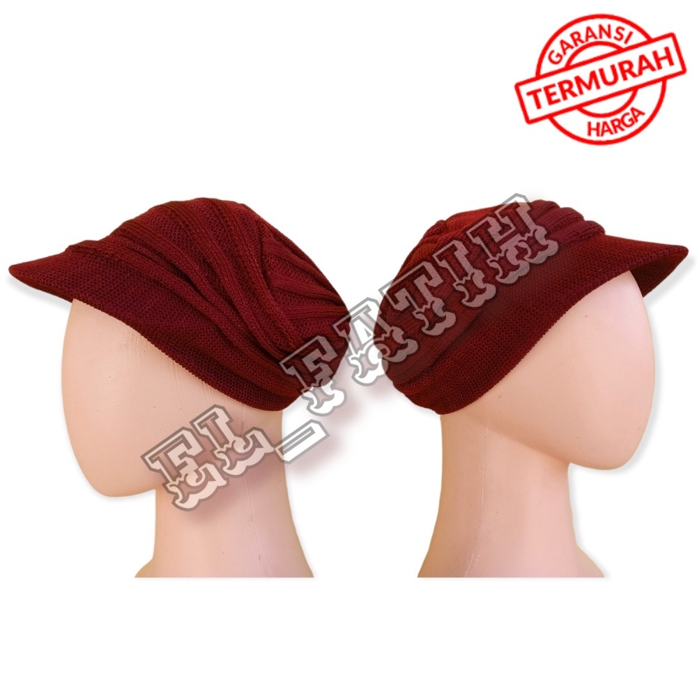 ciput nenek modern super tebal ciput rajut nenek topi premium supet tebal kerpus ibu ibu kupluk ibu 