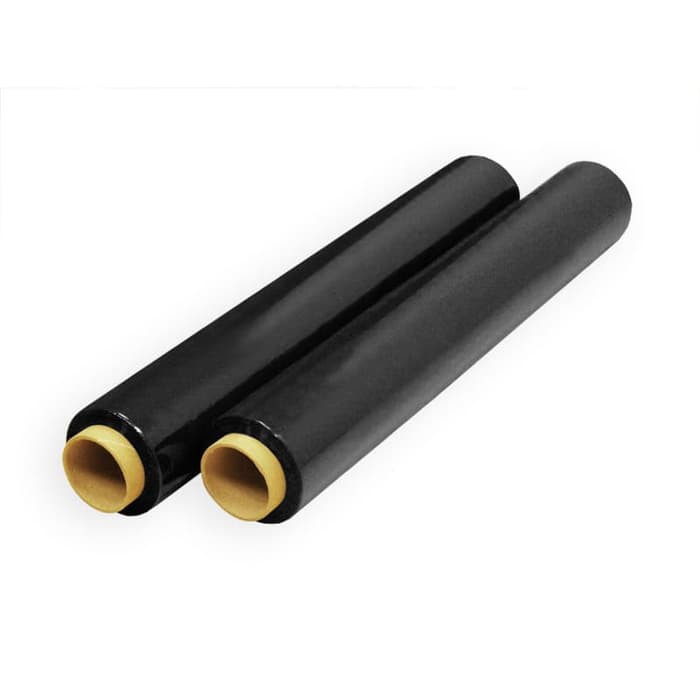 

STRETCH FILM WRAPING HITAM 50CM X 150M PLASTIK PLASTIC WRAP KOPER BANDARA