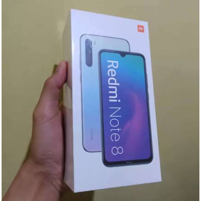 Xiaomi Redmi Note 8 4 / 64 GB Garansi Resmi Indonesia Black White Blue Hitam Putih Biru