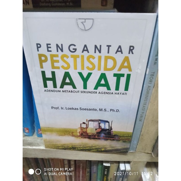 Buku pengantar pestisida hayati adendum metabolit sekunder agensia hayati