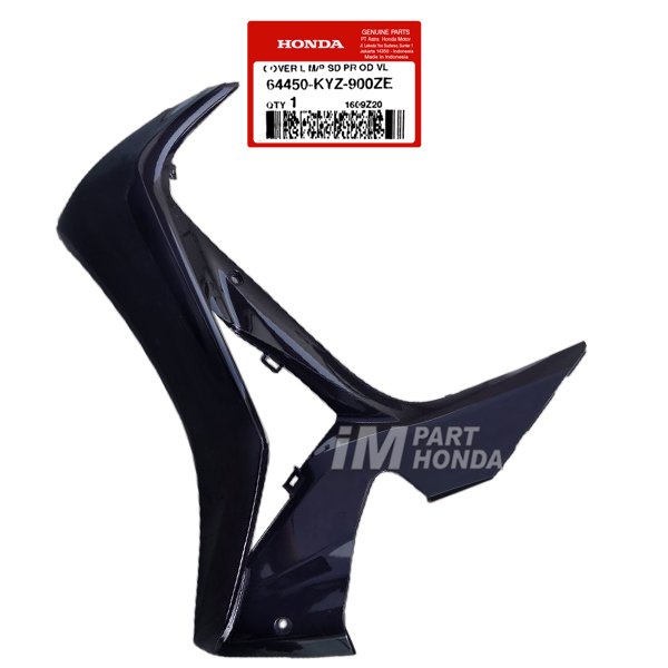 64450-KYZ-900ZE Cover Sayap Kiri Supra X 125 Helm in Karbu Fi Ungu