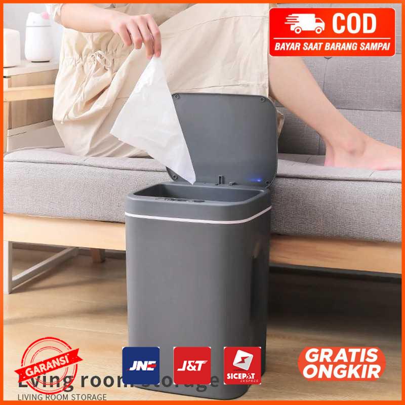 Tempat Sampah Smart Motion Sensor Charging Version 16L - L2