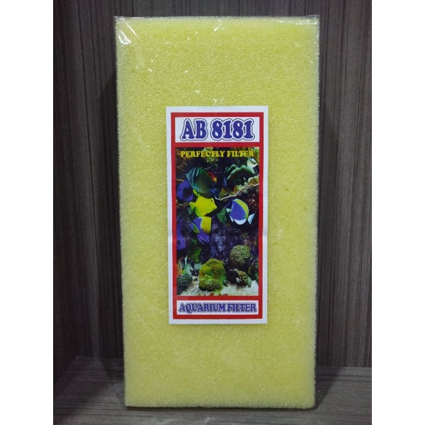 Biofoam Busa Filter Aquarium AB8181 Uk 25 x 40 Cm Perfectly Filter