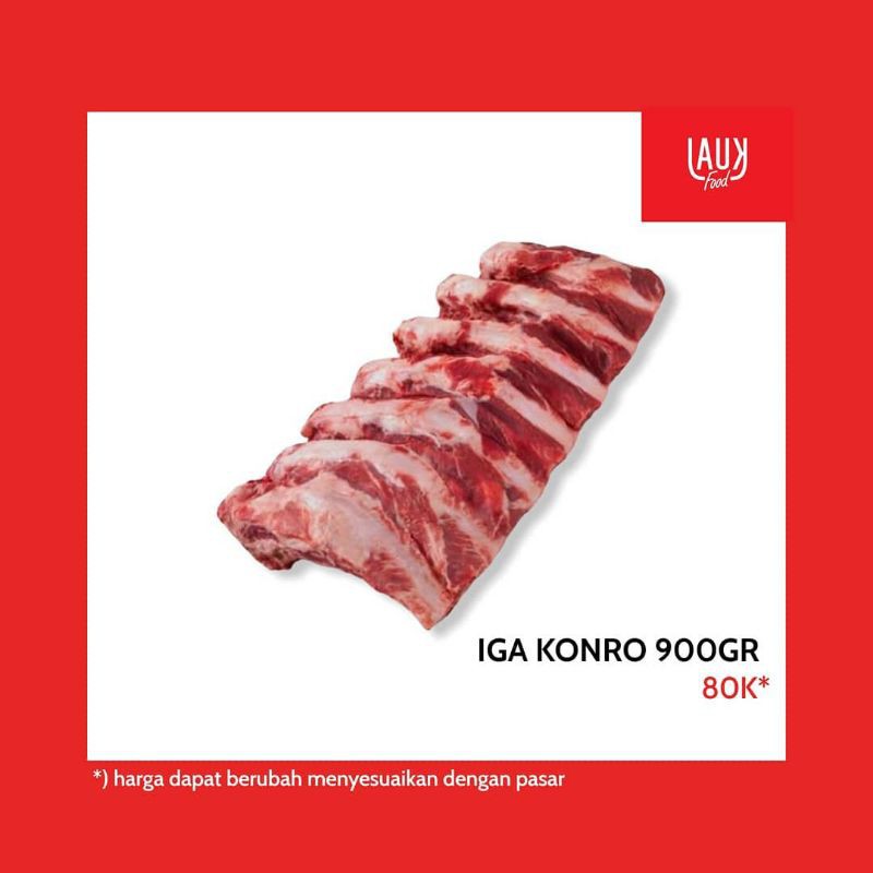 

AUS Iga Konro 900gr