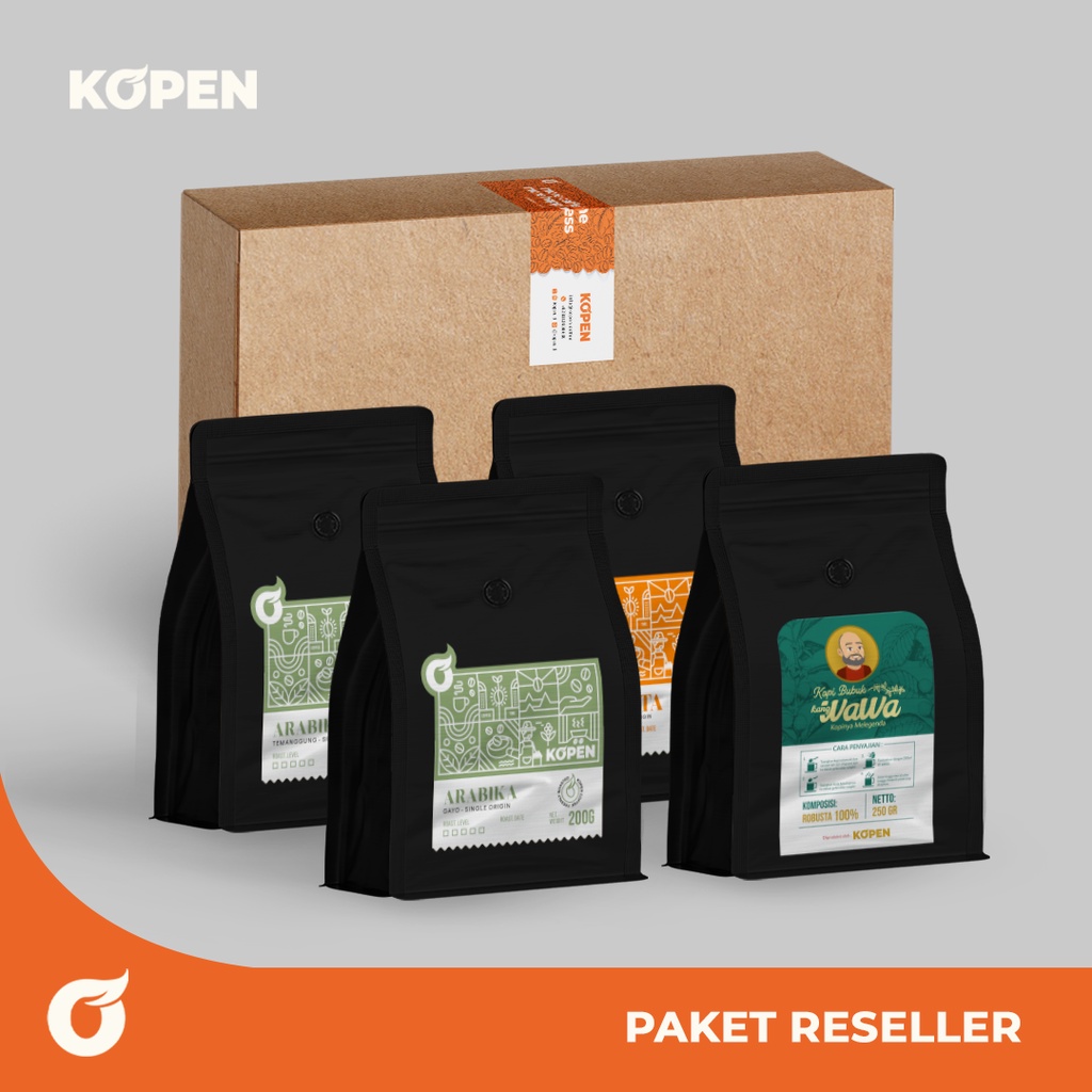 

Paket Hemat Reseller Kopi | Paket/Hampers/Parsel/Gift Box Kopi Murah KOPEN