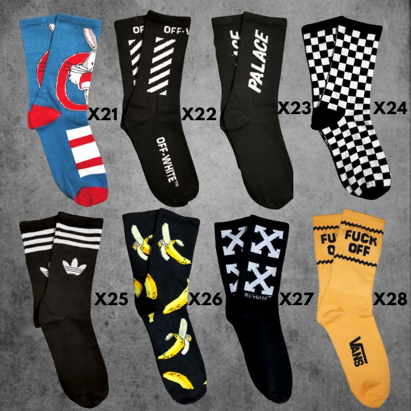 Kaos Kaki Skate Oldschool (BEBAS PILIH MOTIF) Mohaki Official Shop-3