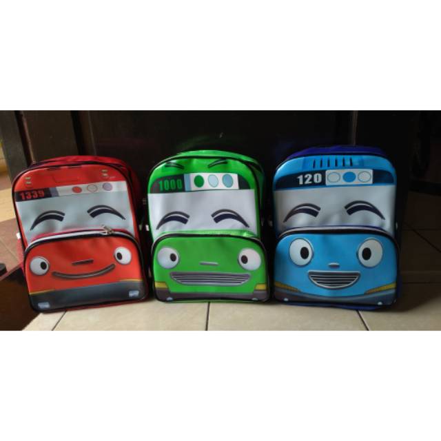 Termurah.. Tas anak karakter tayo | Tas anak tk | Tas paud | Tas playgrup | Tas ransel anak