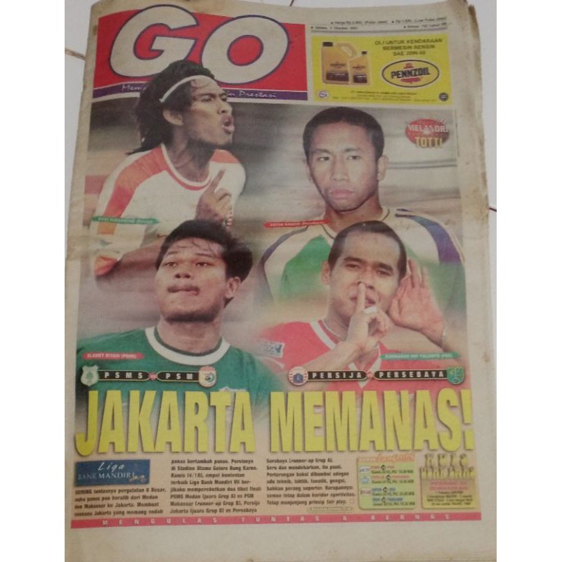 Tabloid GO, edisi selasa 2 Okt 2001