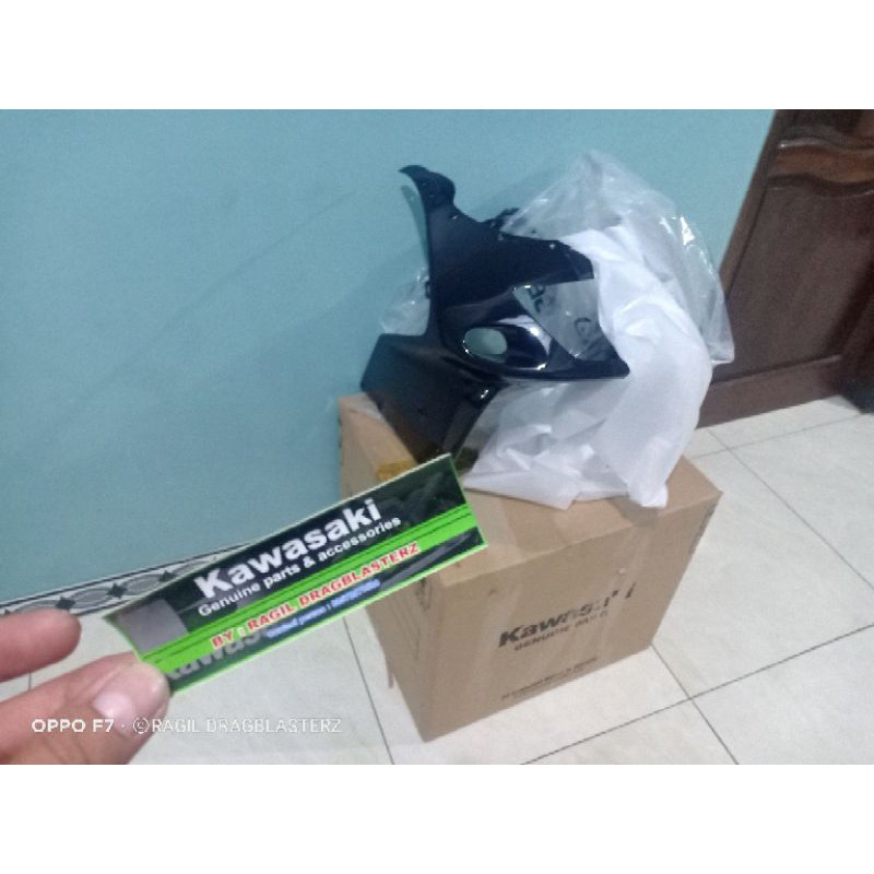 fairing atas ninja rr old hitam original Kawasaki