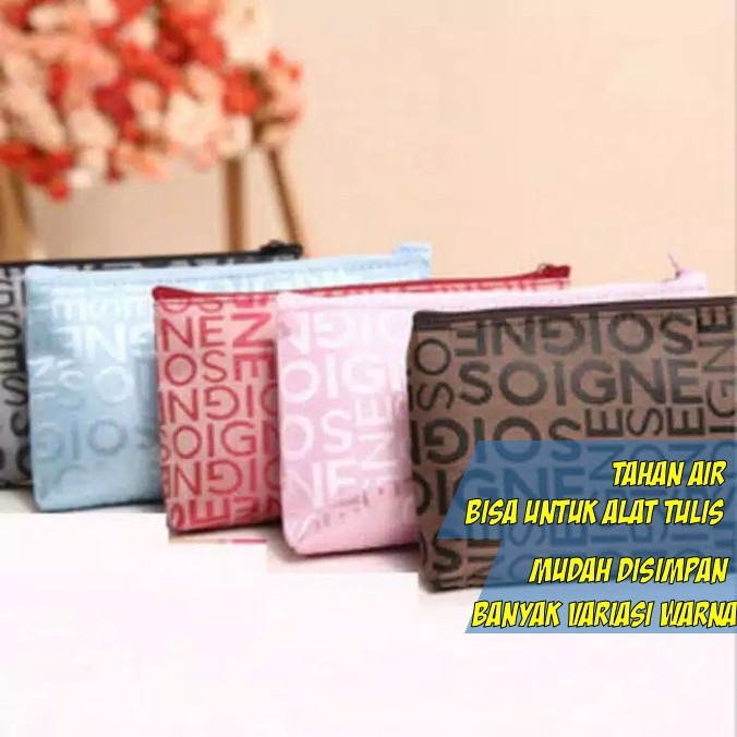 

Pouch Kosmetik/Tempat Pensil (multifungsi)