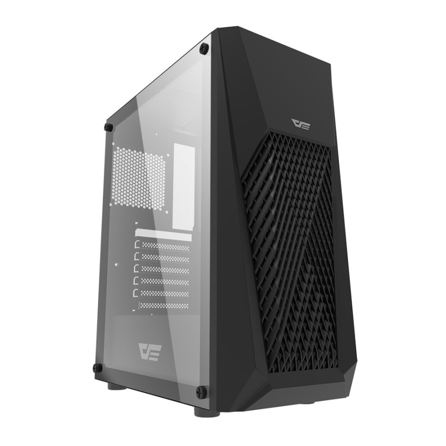 AIGO DARKFLASH DK150 (Black / White) ATX PC Casing Case