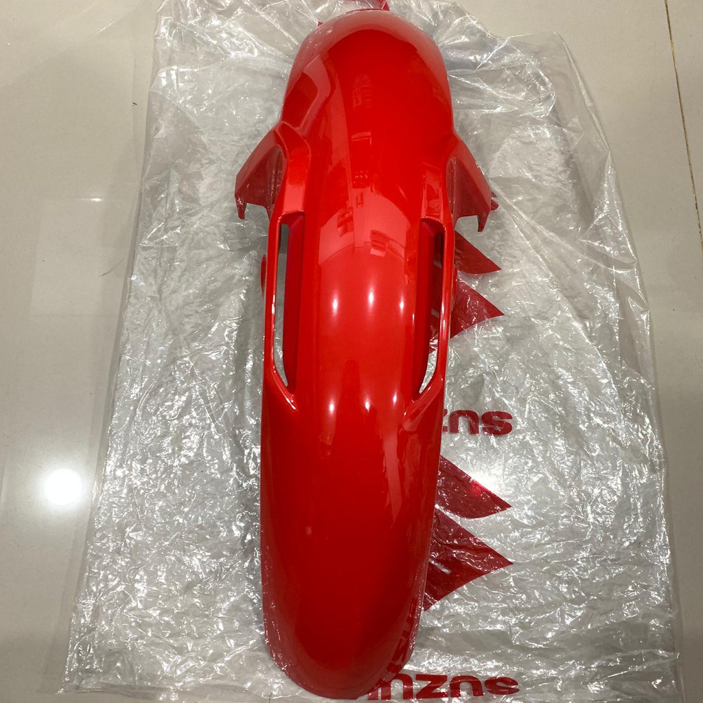 SPAKBOR DEPAN SATRIA FU INJEKSI 150 MERAH ORIGINAL SGP