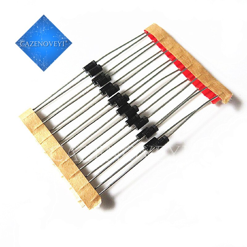 20pcs/lot Rectifier Diode 1N5408 1N5404 1N5401 1N5822 1N5818 UF5408 UF5402 6A10 10A10 DO-27 HENGXING In Stock