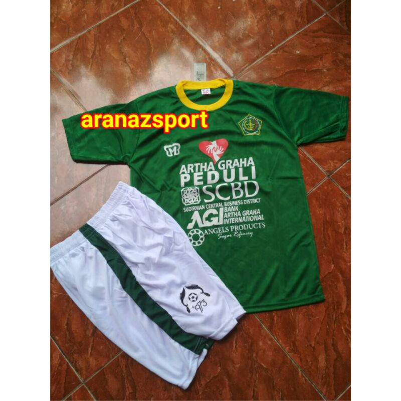 Setelan jersey sepakbola PS TIRA PERSIKABO BOGOR kaos club liga indonesia olahraga dewasa