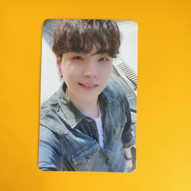 POB Butter Suga Yoongi Photocard