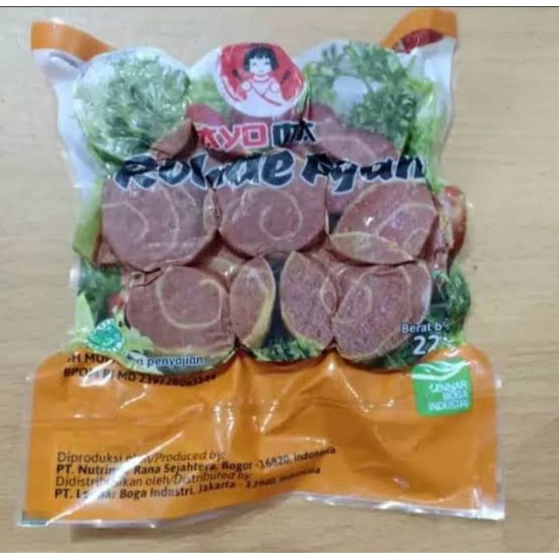 

Ayoma rolade ayam 225gr (isi 9)