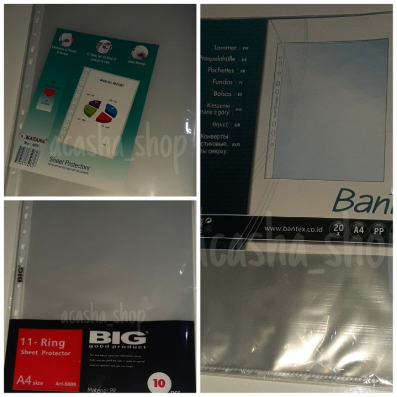 

SLEEVES 1P BANTEX BIG KATANA