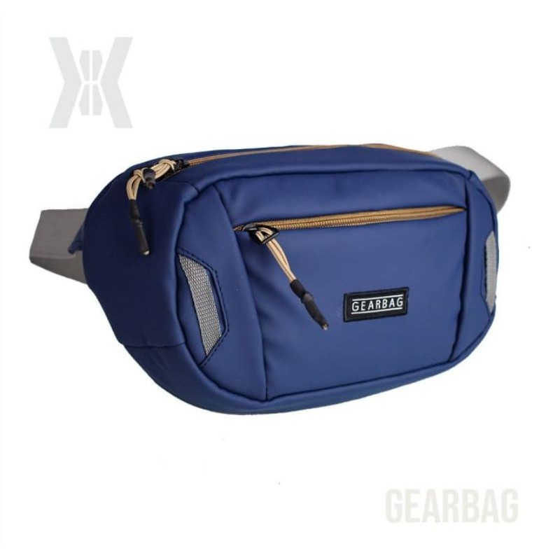 Tas waistbag pria gearbag kingdom waterproof-Tas selempang-Tas pinggang-Tas HP