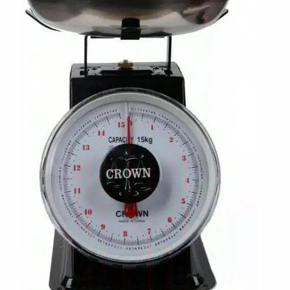 _ VA7  Sale Crown Timbangan Kambing  Duduk /Buah/sayur/daging/sembako 5kg, 10kg, 15kg, 20kg LARIS ✅