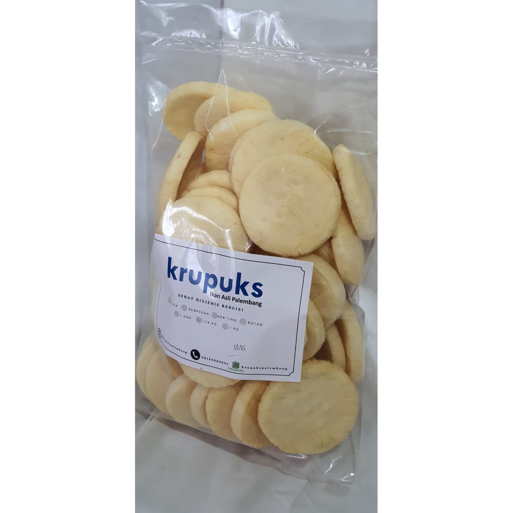 

kerupuk ikan palembang peser 250 gr