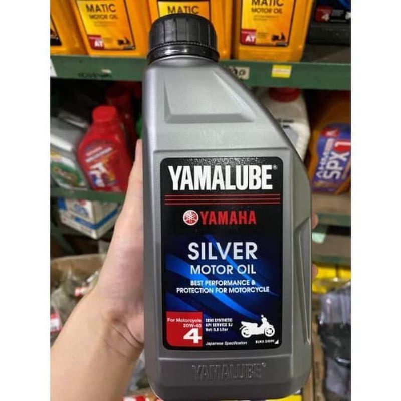 Oli Yamaha YAMALUBE SILVER 800 ml 20W-40 Original Terjangkau