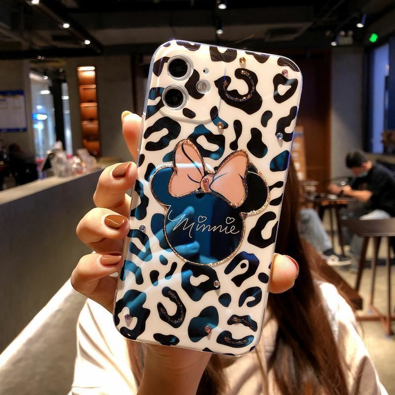 Soft case Silikon Motif leopard Untuk iPhone 12 Pro Max 11 ProMax X XS Max XR 7 8 + SE 2020