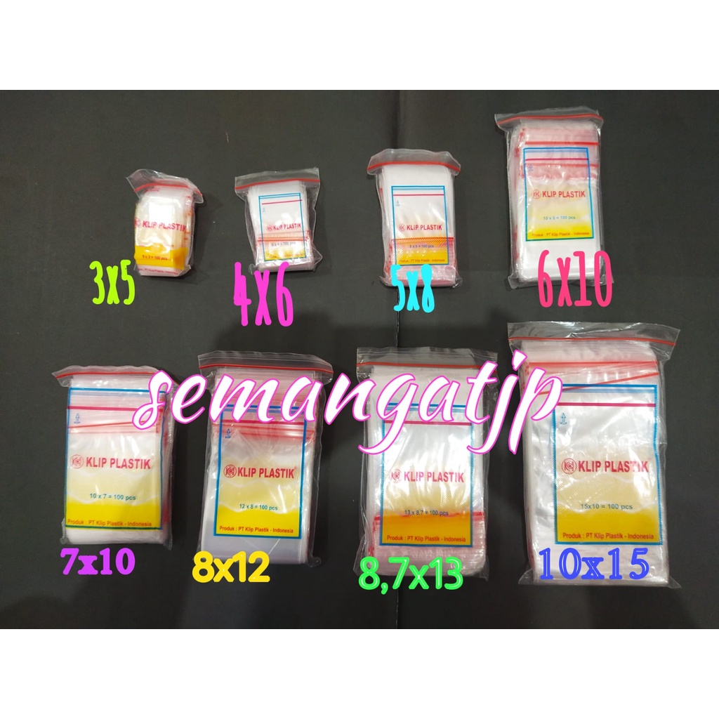 

Plastik Klip / KLIP PLASTIK ukuran kecil @100 lembar
