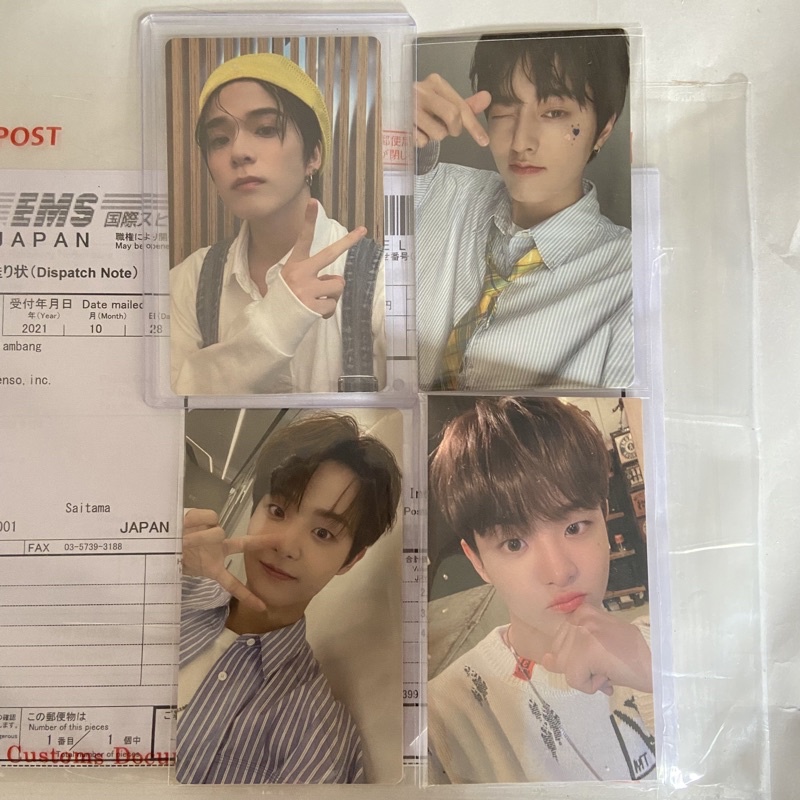 asahi jihoon haruto treasure japan tworld summer goods benefit rare pc