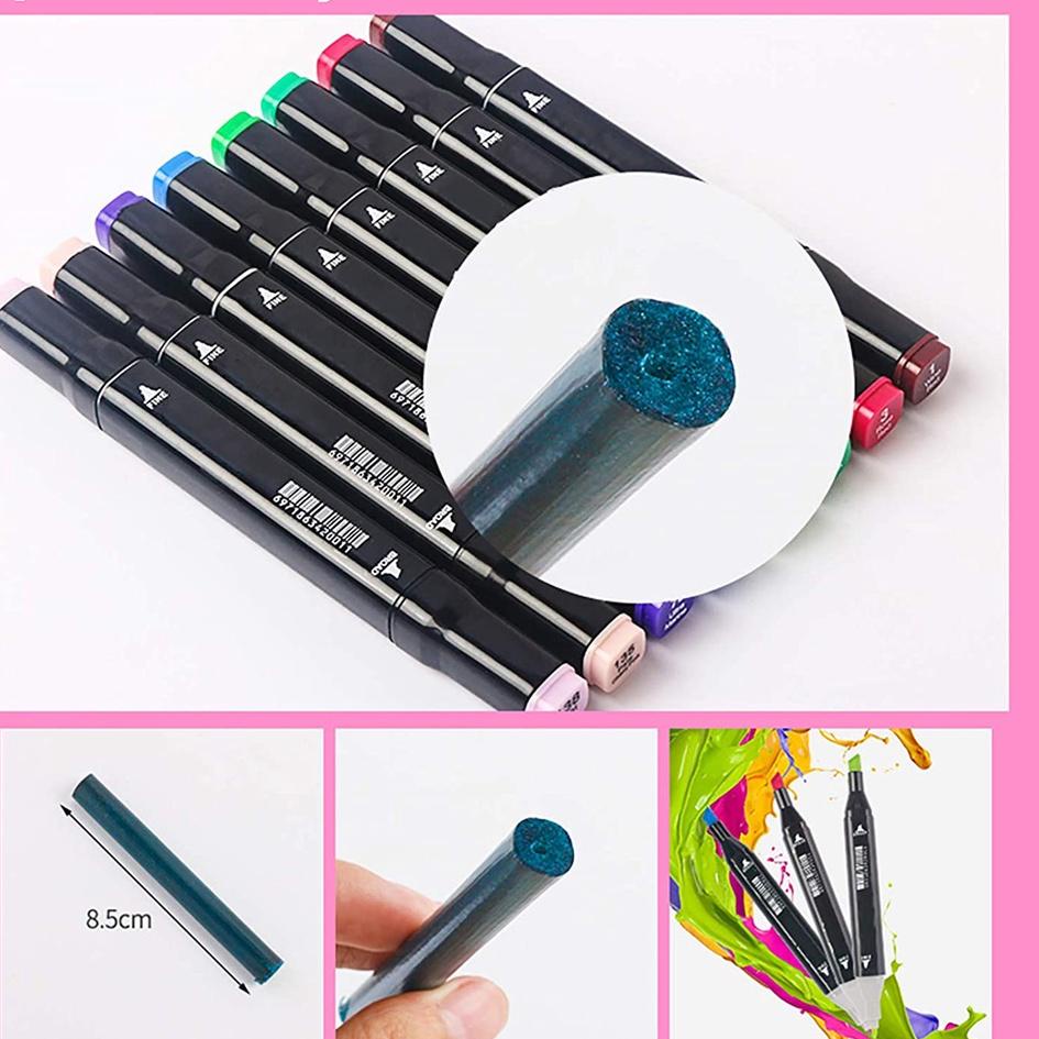 

ghv -41 TouchFive 24/36/48/60/80 Warna Sketsa Spidol Umum General Marker Set Animation Markers Segera