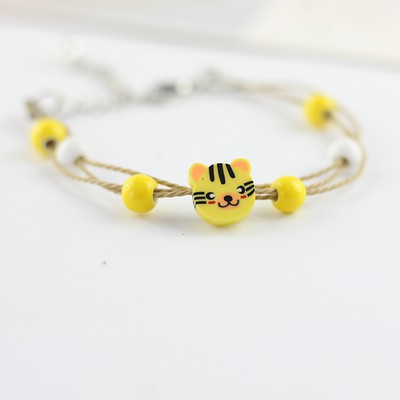 Gelang Etnik GK-33 Batu Keramik Tiger