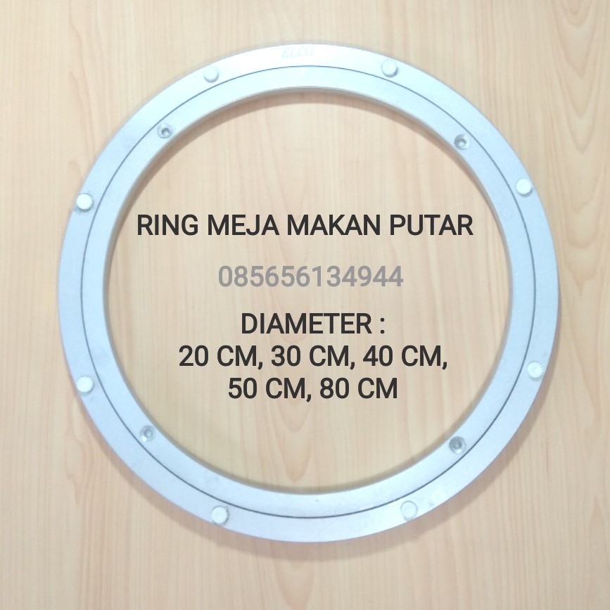 Jual Ring Meja Makan Putar Cm Kolaher Meja Kaca Inch Shopee