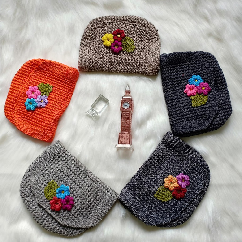 PAKET HEMAT 100K Tas Oval Bunga / Tas Spons Gembok / Tas Spons IG / Tas Serut Kecil