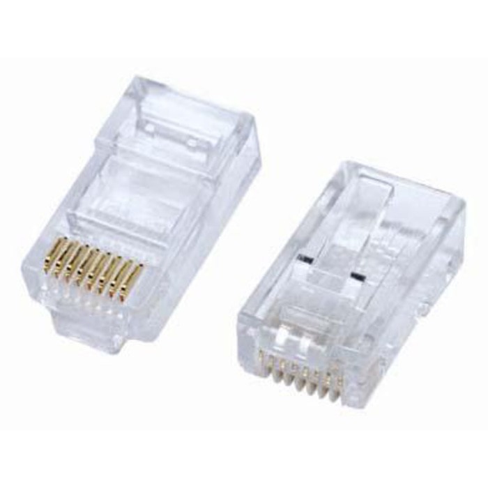 Jual AMP Netconnect Modular Plug RJ45 Standard Body Solid 5-554720-5 ...