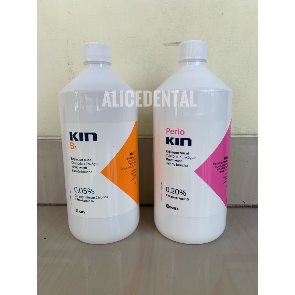 Periokin Perio KIN 0,2% KIN B5 1000ml 1 liter obat kumur chlorhexidine hexidine chx mouth wash mouthwash 1liter klorhexidin