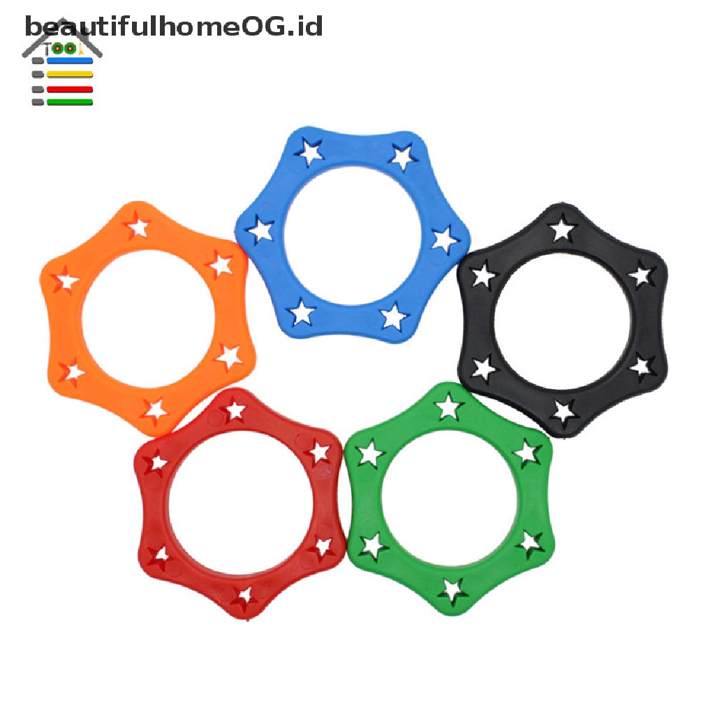 5pcs Ring Holder Anti Slip Bahan Plastik Untuk Mikrofon Wireless