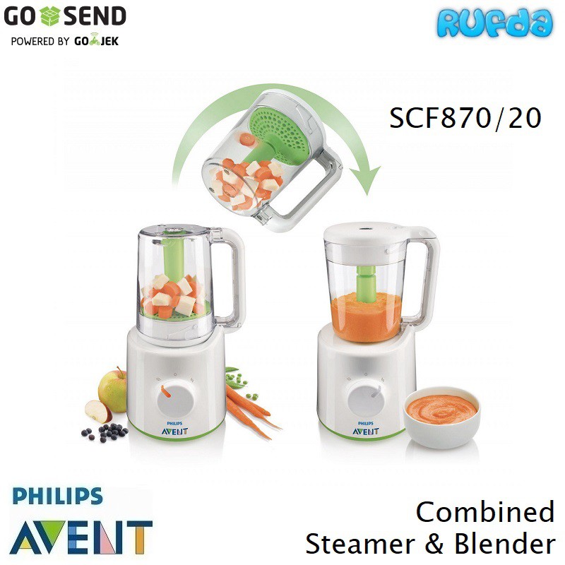 Philips Avent Combined Steam Blender Kukus dan Penghalus Makanan Bayi