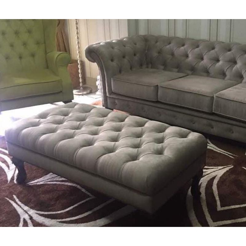 stool bench chesterfield bludru kursi stool bangku stool kancing