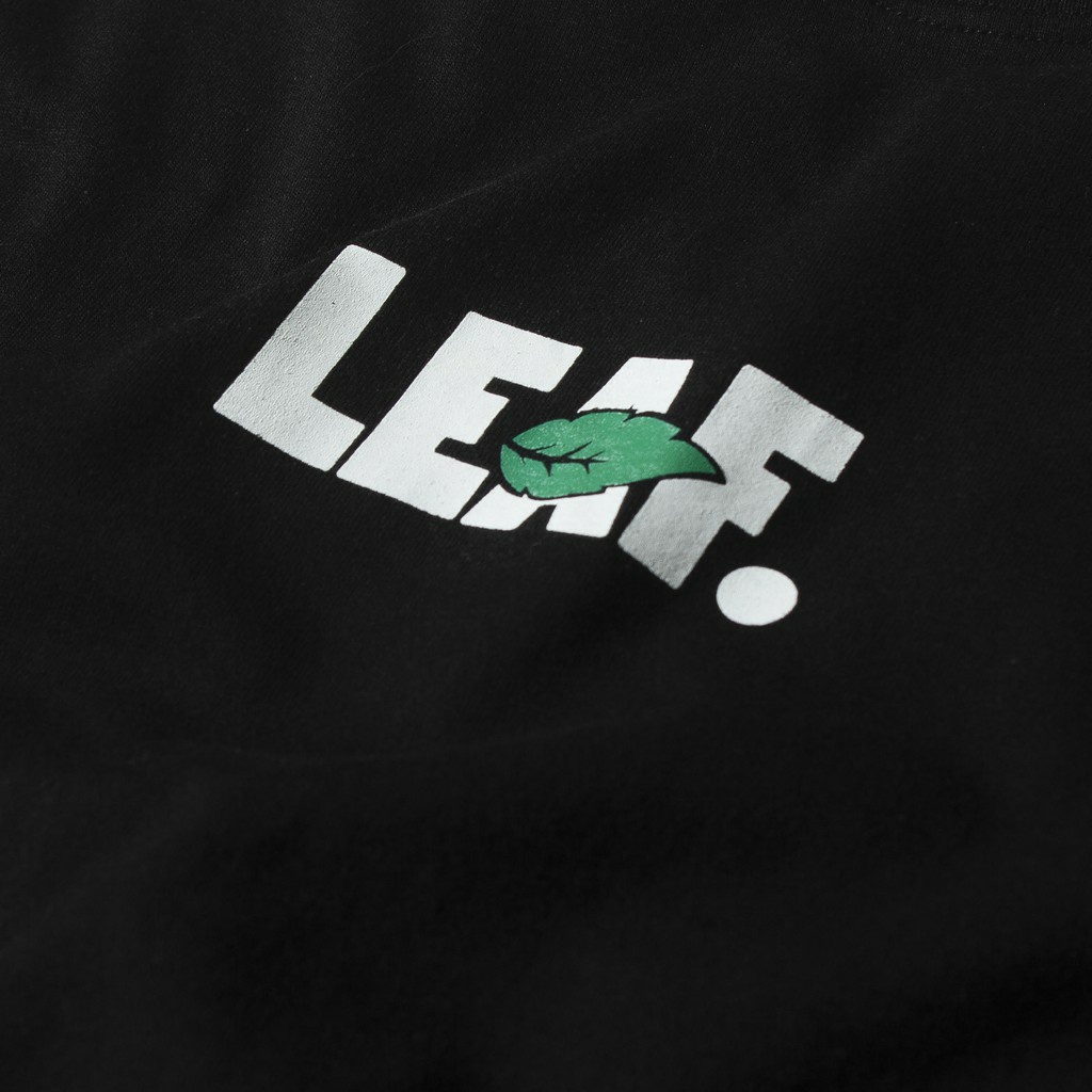 TSHIRT LEAF OG LOGO BLACK