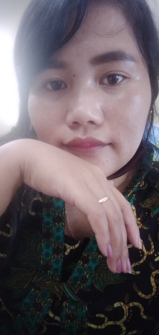 Tey-17 Batik Wanita Asj Sa Hrb026 Kenongo Kemeja Tosca Pendek