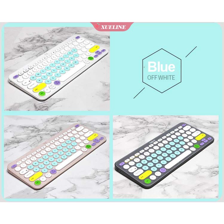 Logitech K380 Cover Pelindung keyboard Wireless Bahan Silikon Anti Debu / Air