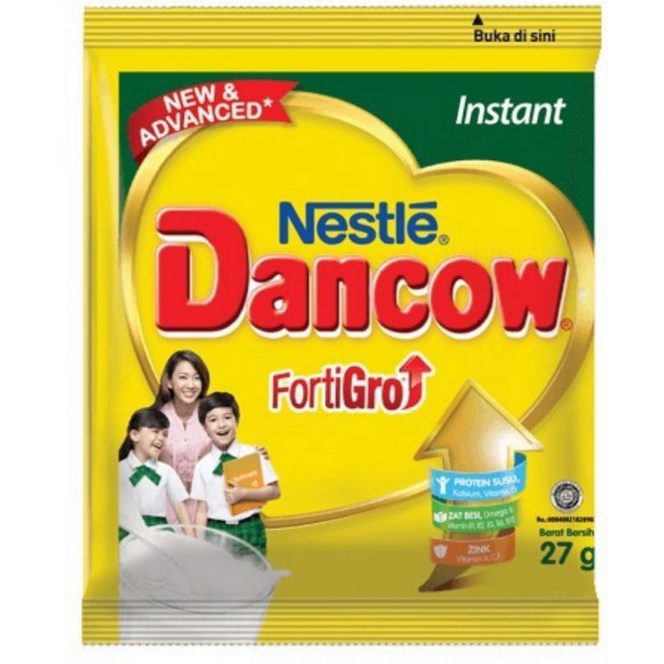 Dancow Sachet Putih Fortigro 27gram 1 Saset