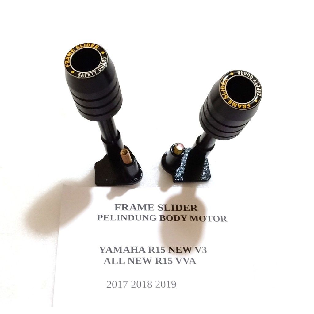 FRAME SLIDER YAMAHA R15 NEW VVA PELINDUNG BODI R15 NEW V3