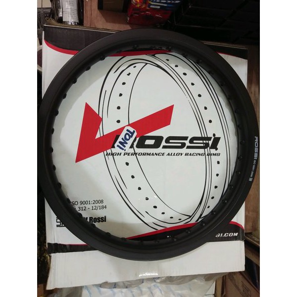 pelek velg rossi lebar 160 ring 18 dan 185 ring 18